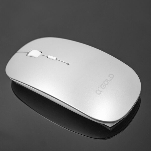 Mouse Sem Fio 2.4GHZ Recarregável USB Ergonômico Wireless AGold - Image 4